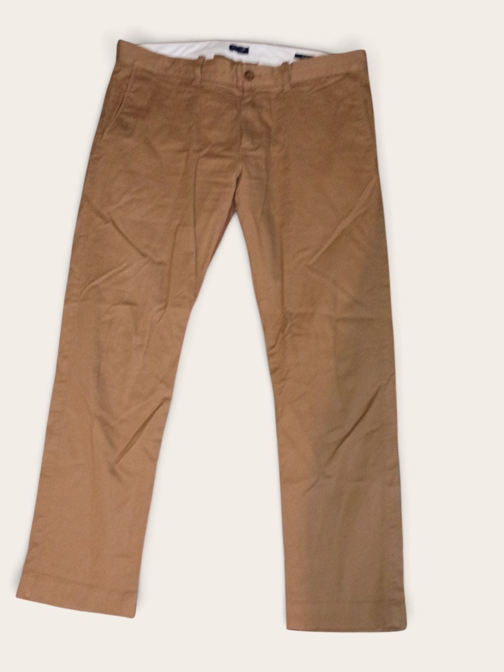 J. Crew Classic Straight Chinos in Tan Brown